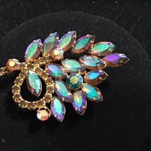 Vintage Fluorescent lapel pin.